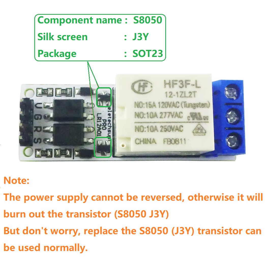 Shelly Relay Module - DC 5V 12V 24V Magnetic Latching
