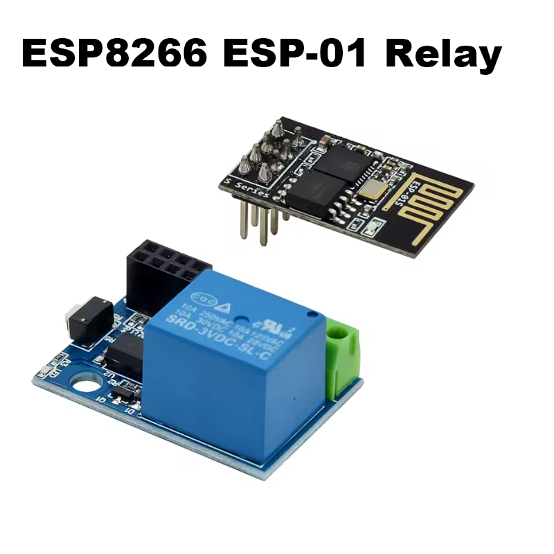 Home Automation With Arduino - ESP8266 ESP-01S 5V Relay Module Smart