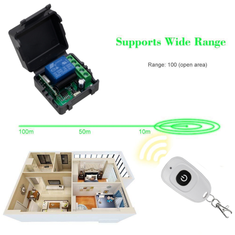 433MHz DIY Wireless Switch DC  - Diy Home Automation Controller recensione e prezzo
