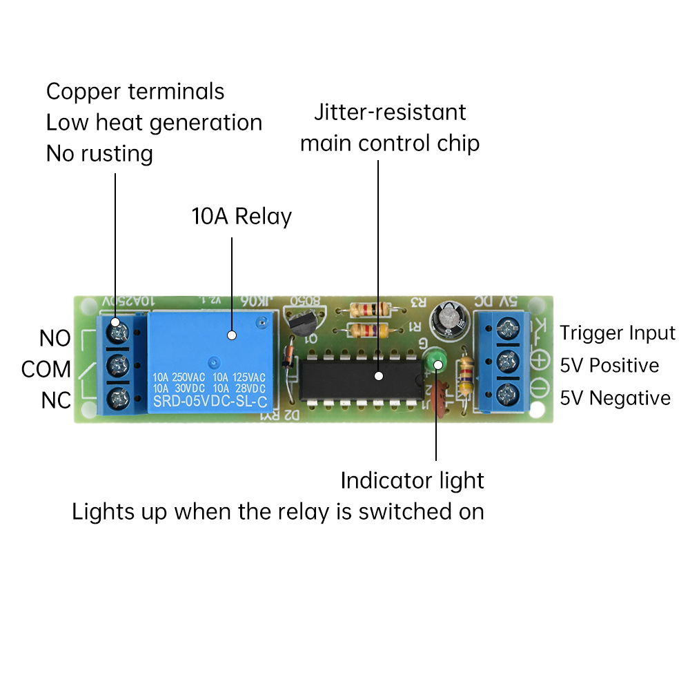 DC 5V Flip-Flop Latch Relay Mo - Shelly Relay Module recensione e prezzo