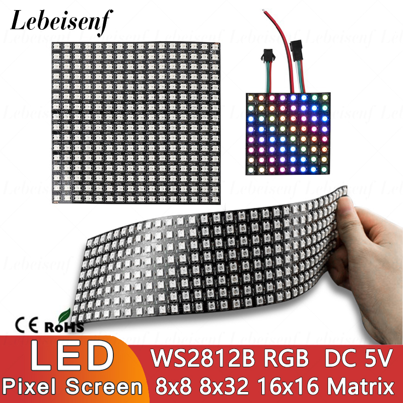 LED Digital Pixels Screen WS28 - Rgb Led Matrix 8X8 recensione e prezzo