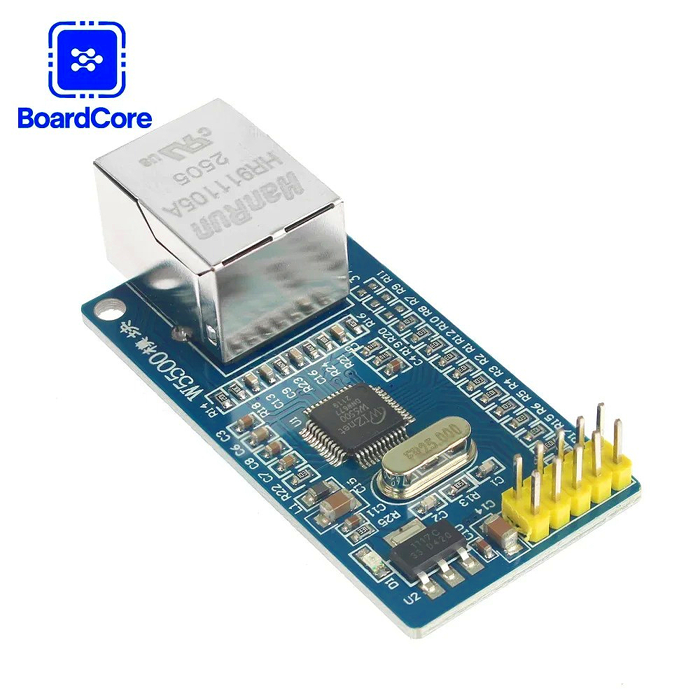 1PC 3.3V W5500 Chip New SPI to - Ethernet Module W5500 recensione e prezzo