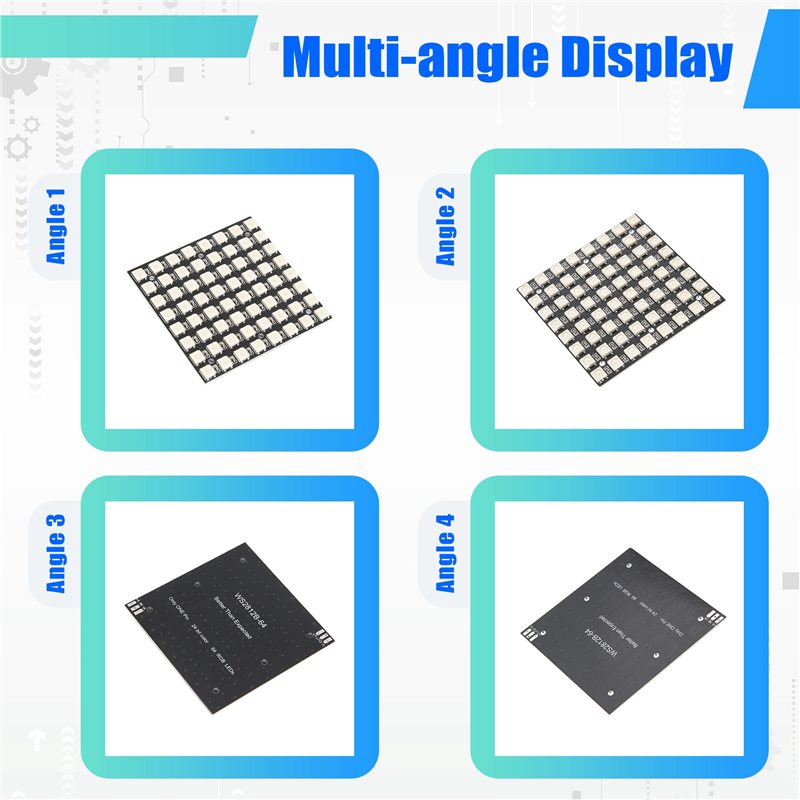 2025 Trend WS2812 LED 5050 RGB - Rgb Led Matrix 8X8 recensione e prezzo