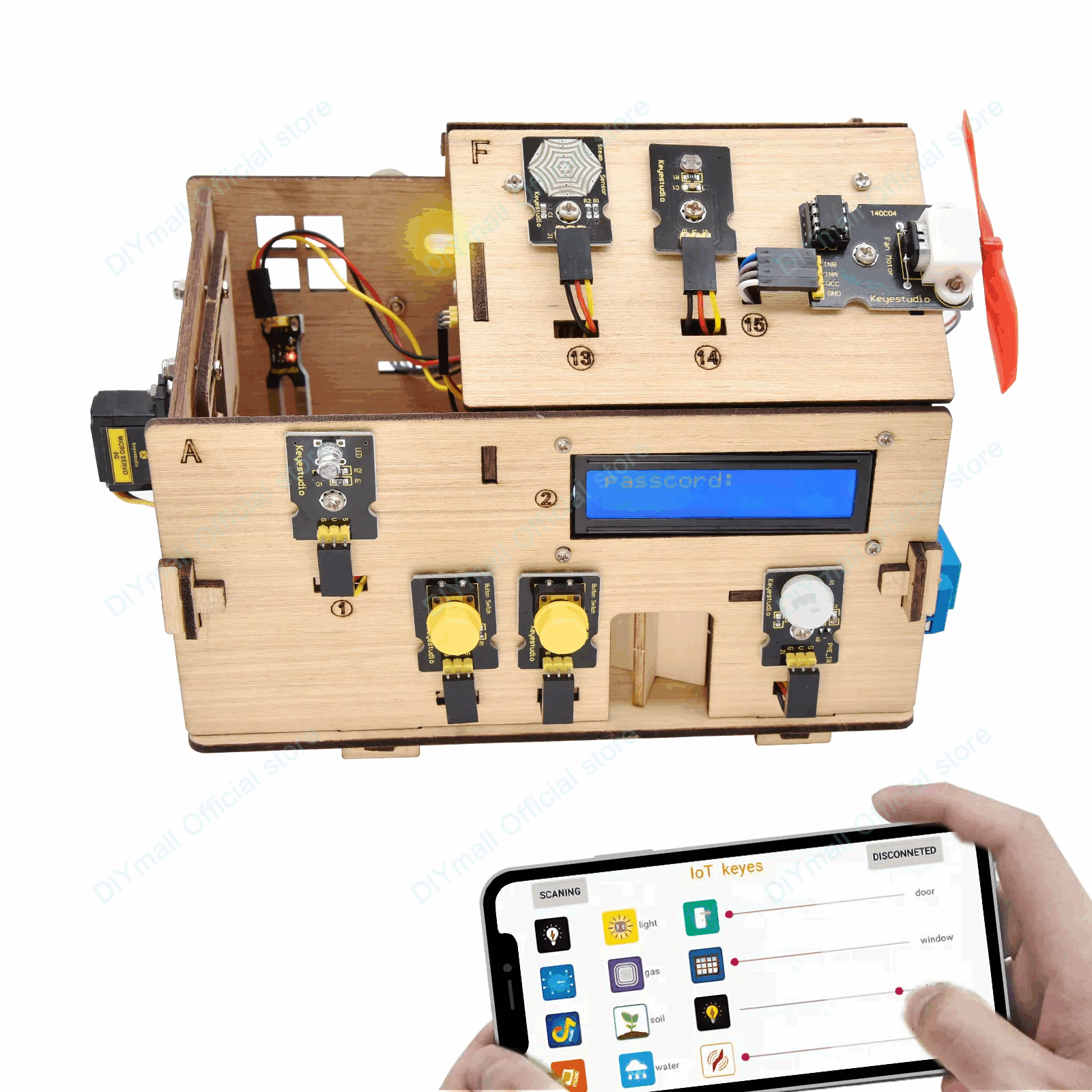 Keyestudio Smart IoT Home Kit  - Home Automation With Arduino recensione e prezzo