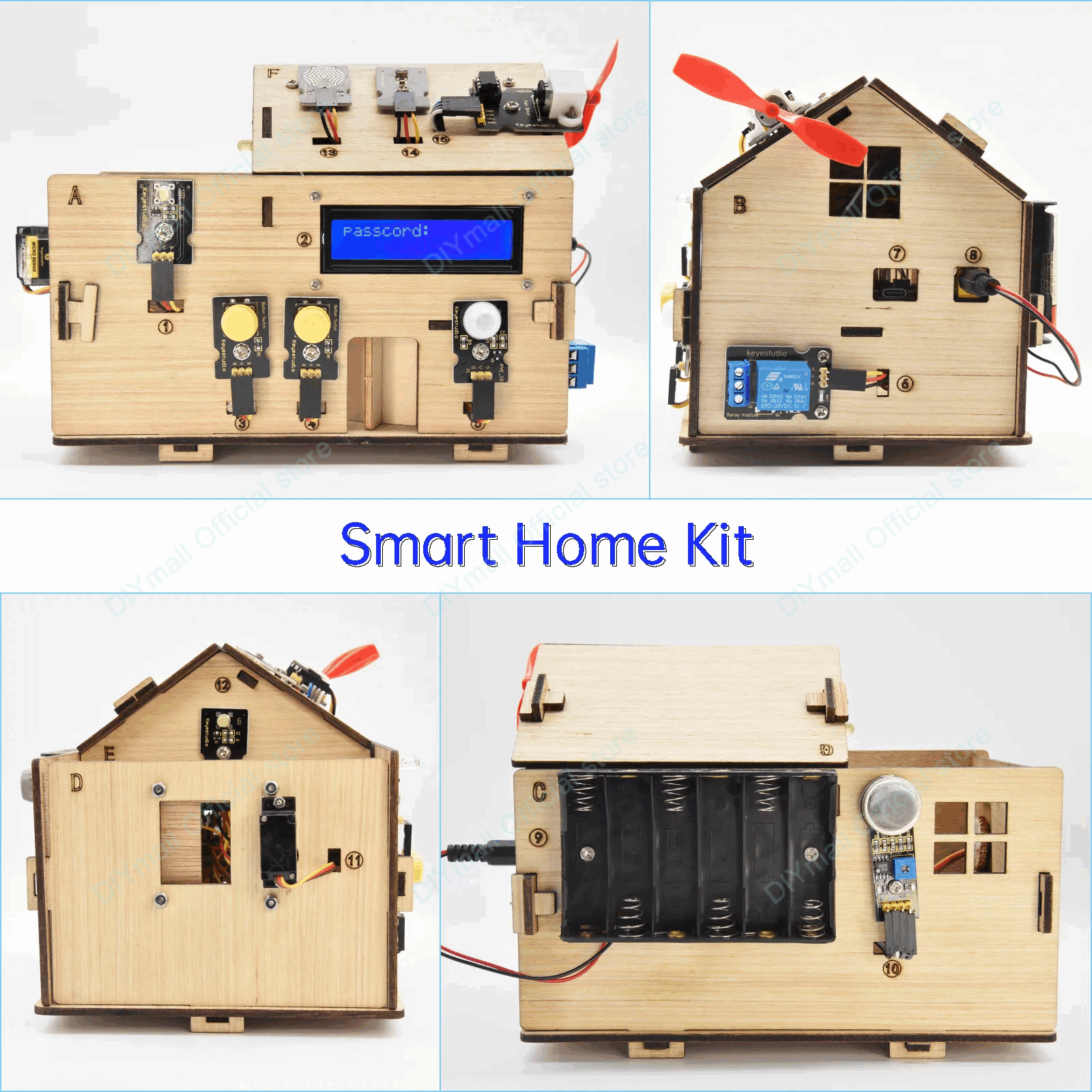 Keyestudio Smart IoT Home Kit  - Home Automation With Arduino recensione e prezzo