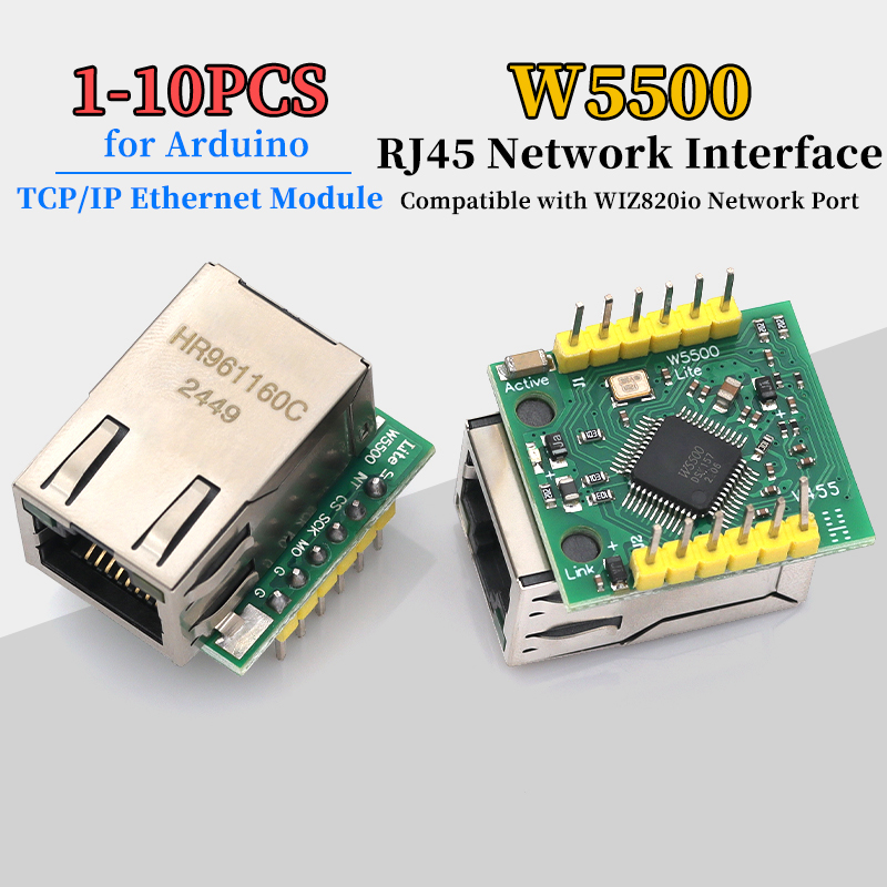 1/5/10Pcs W5500 Module TCP/IP  - Ethernet Module W5500 recensione e prezzo