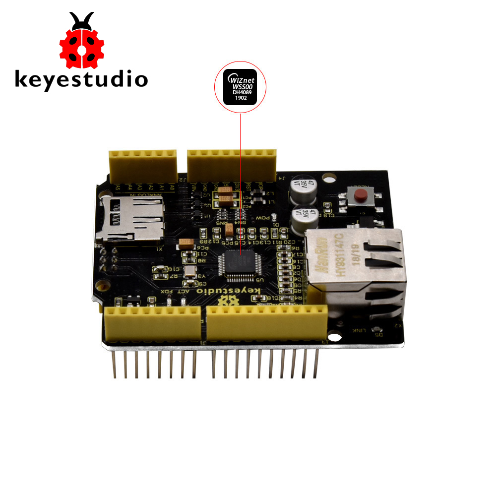 Keyestudio W5500 Ethernet Shie - Ethernet Module W5500 recensione e prezzo