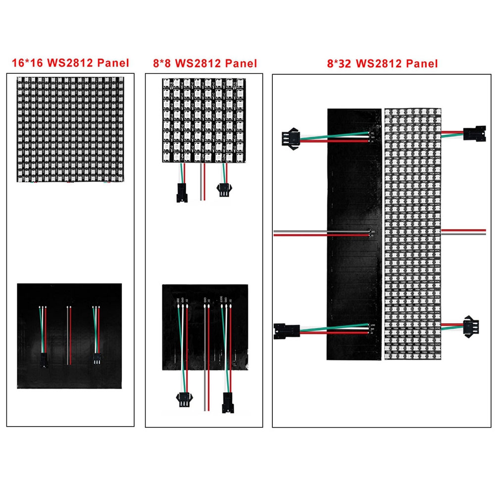 DC5V WS2812B 8*8 16*16 8*32 Fl - Rgb Led Matrix 8X8 recensione e prezzo