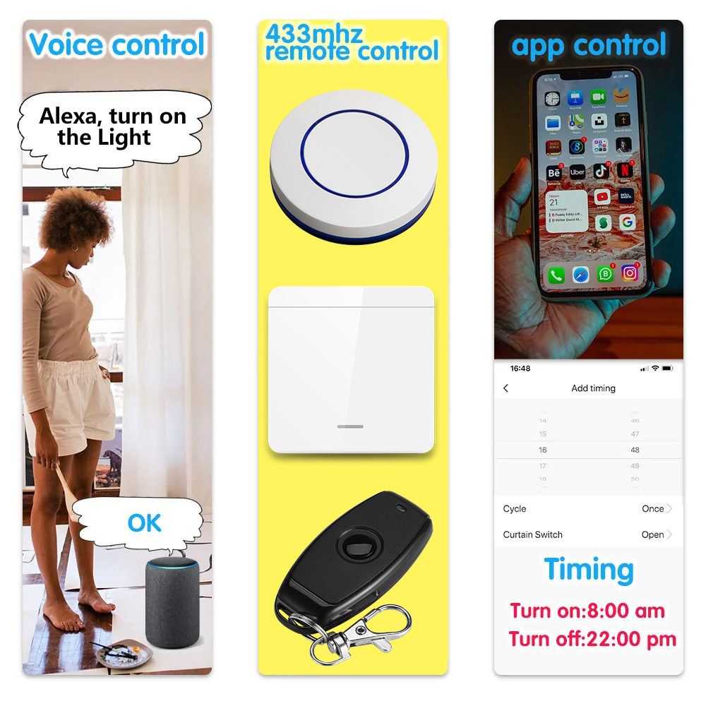 Tuya WiFi Smart Light Switch 4 - Home Automation Industry recensione e prezzo