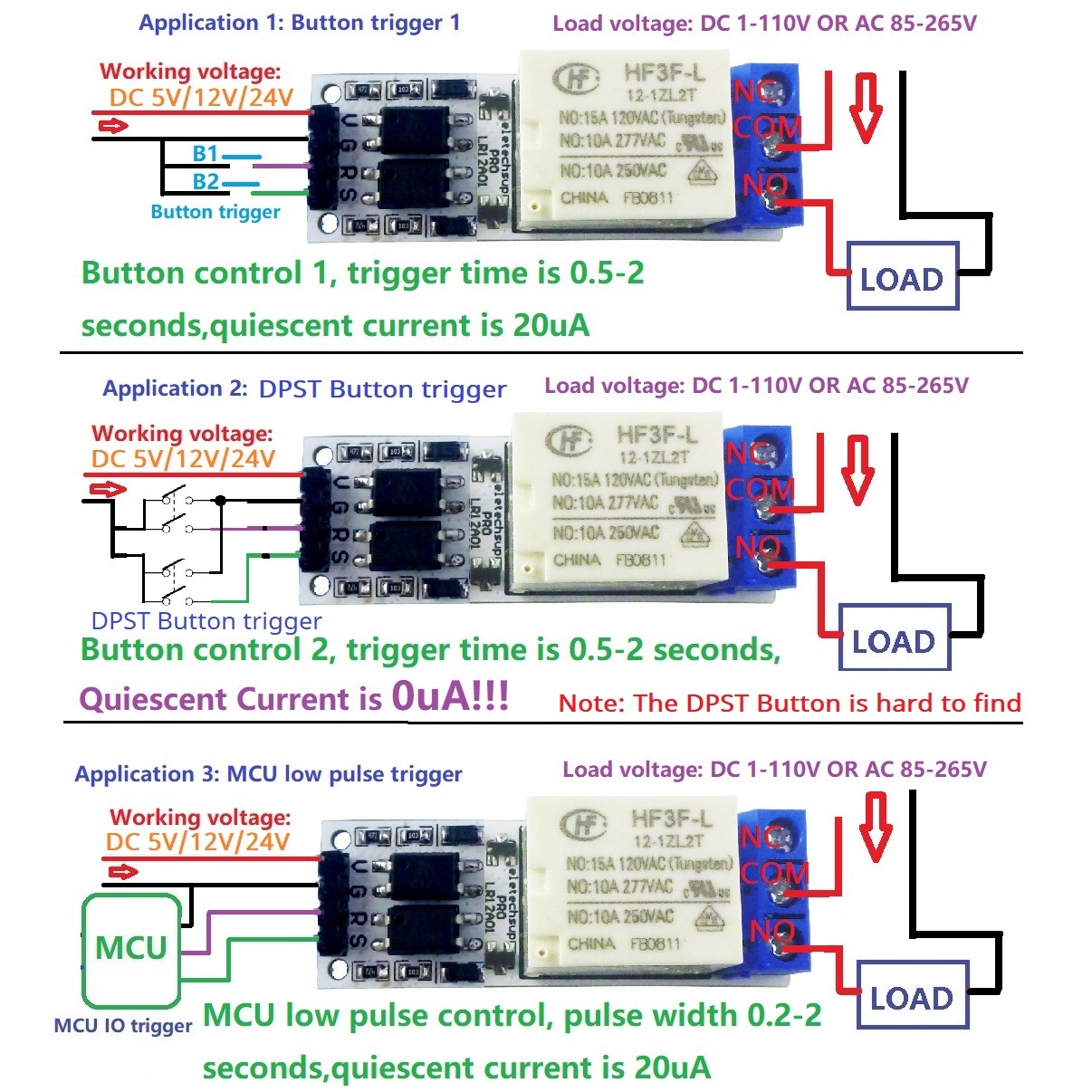 DC 5V 12V 24V Magnetic Latchin - Shelly Relay Module recensione e prezzo