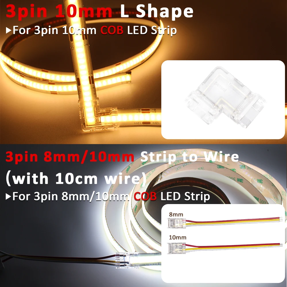 5PCS LED Strip Connector COB S - Rgb Led Matrix 8X8 recensione e prezzo