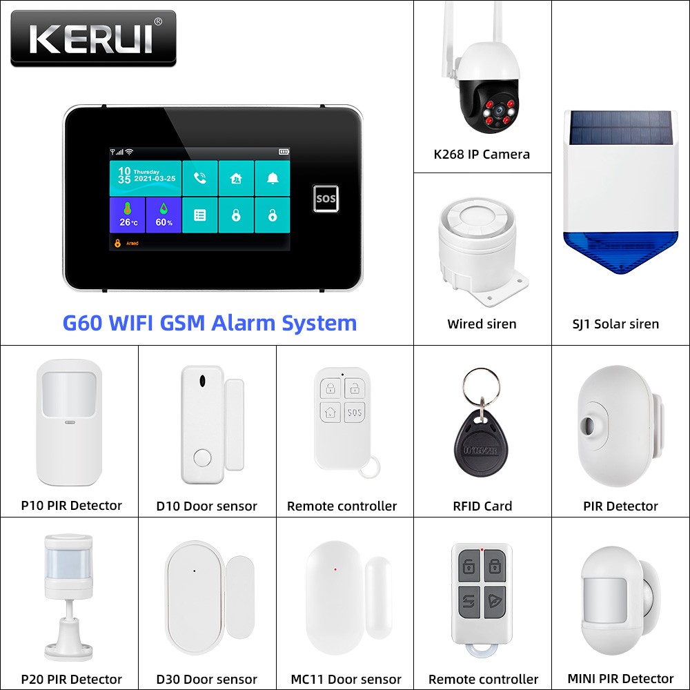 KERUI Tuya Alarm Panel DIY You - Home Automation Diy Kit recensione e prezzo