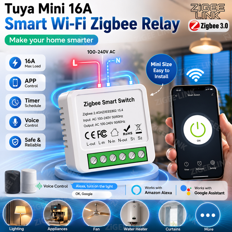 WiFi Zigbee3.0 Mini Smart Swit - Diy Home Automation Controller recensione e prezzo