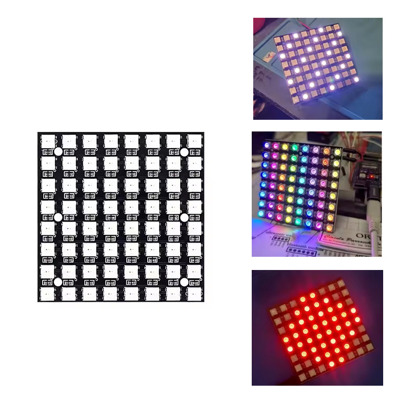 WS2812 LED 5050 RGB 8x8 64 Bit - Rgb Led Matrix 8X8 recensione e prezzo