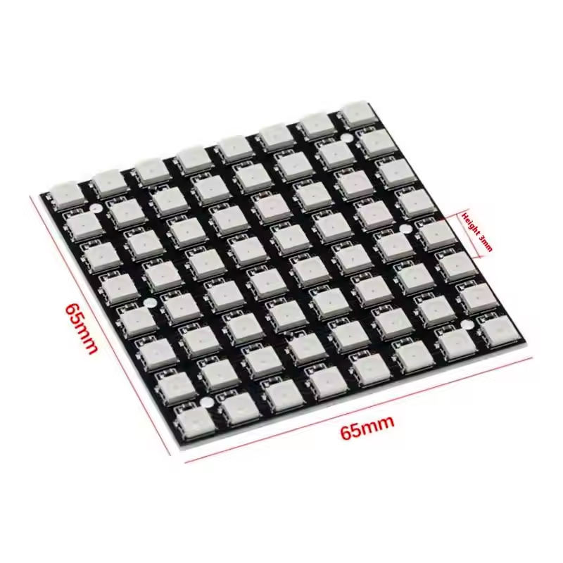 WS2812 LED 5050 RGB 8x8 64 Bit - Rgb Led Matrix 8X8 recensione e prezzo