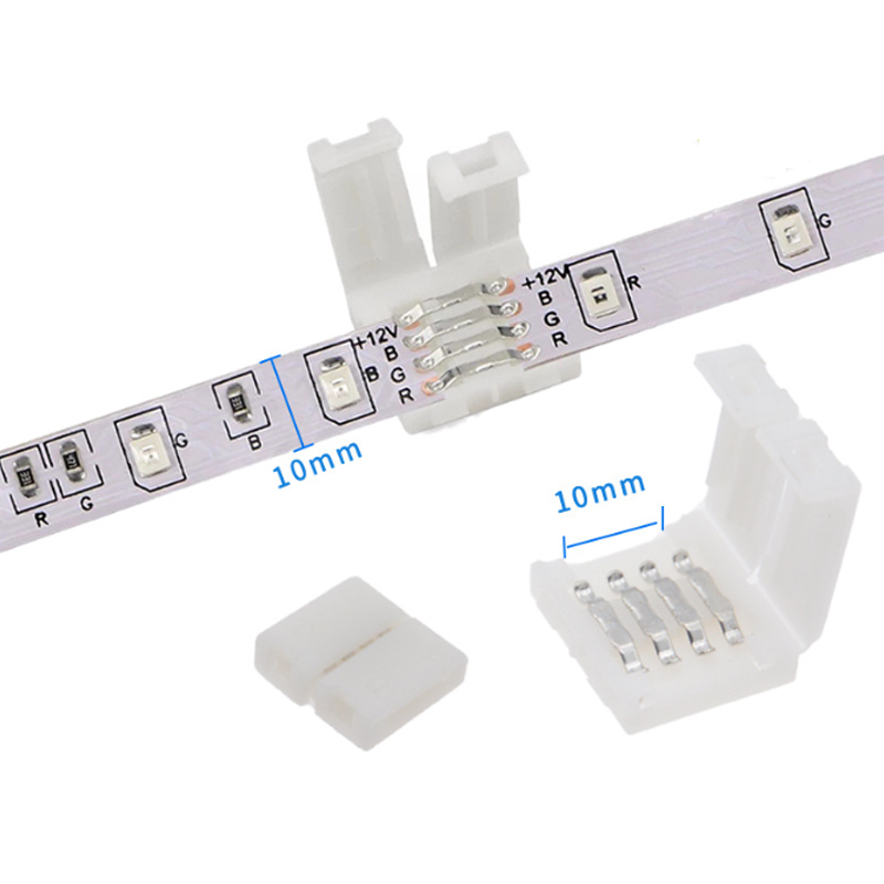 5pcs 4PIN 8mm Led Connector L  - Rgb Led Matrix 8X8 recensione e prezzo