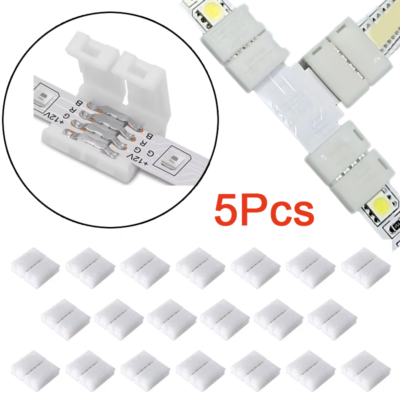 5pcs 4PIN 8mm Led Connector L  - Rgb Led Matrix 8X8 recensione e prezzo