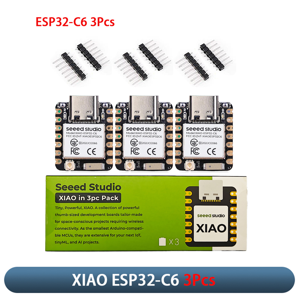 XIAO ESP32-C6 3Pcs Development - Home Automation With Arduino recensione e prezzo