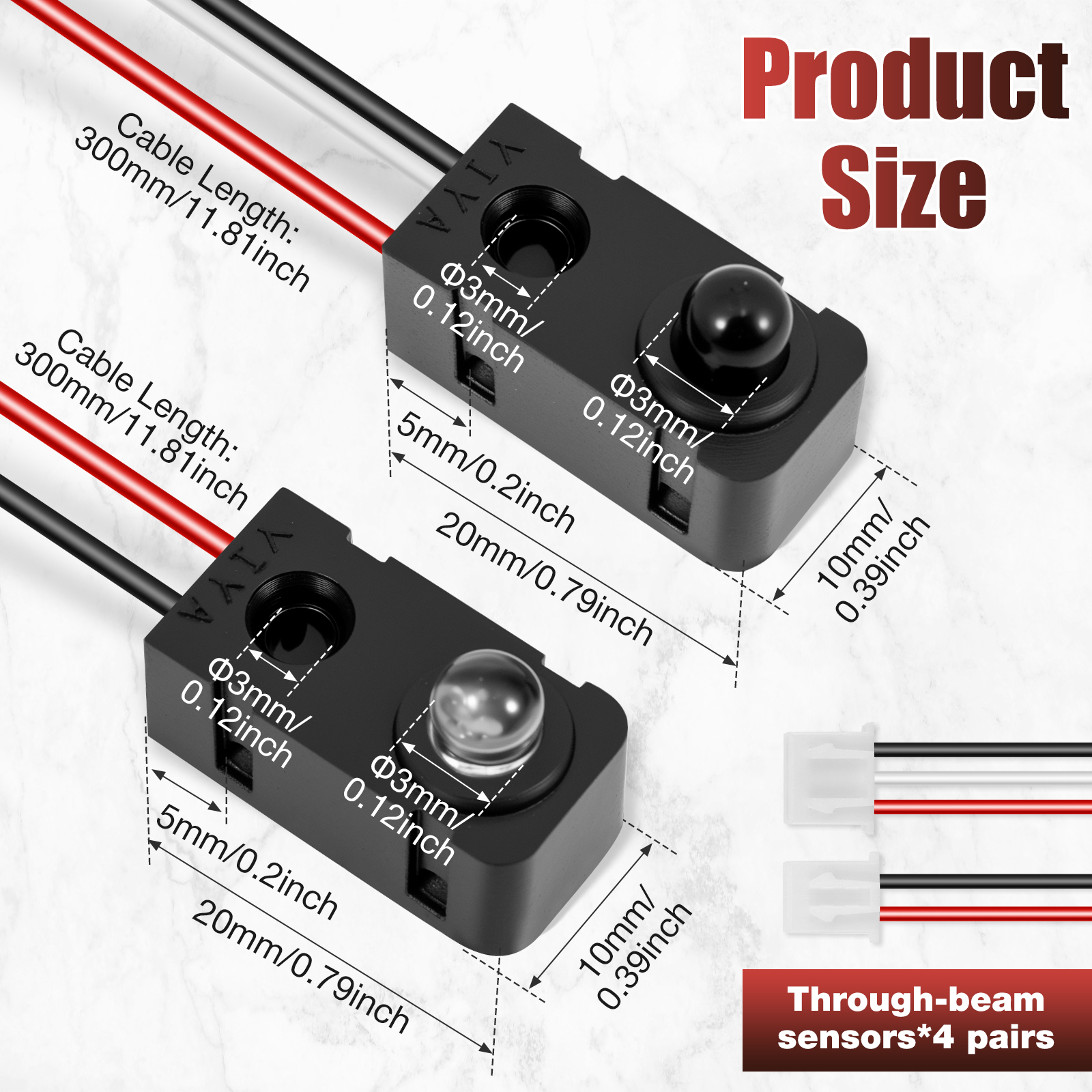 4 Pairs Infrared Break Beam Se - Diy Automation Projects recensione e prezzo