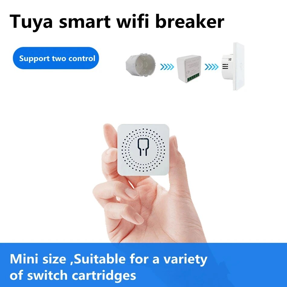 16A Tuya Smart WiFi Switch 2-W - Diy Home Automation Controller recensione e prezzo