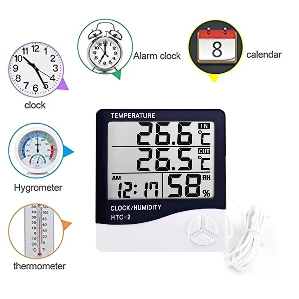 Indoor LCD Digital Thermometer - Home Automation Industry recensione e prezzo
