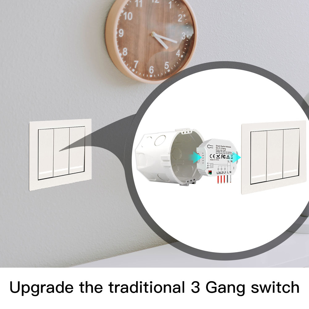 Wifi 3Gang 1/2 Way Mini DIY Li - Diy Home Automation Controller recensione e prezzo