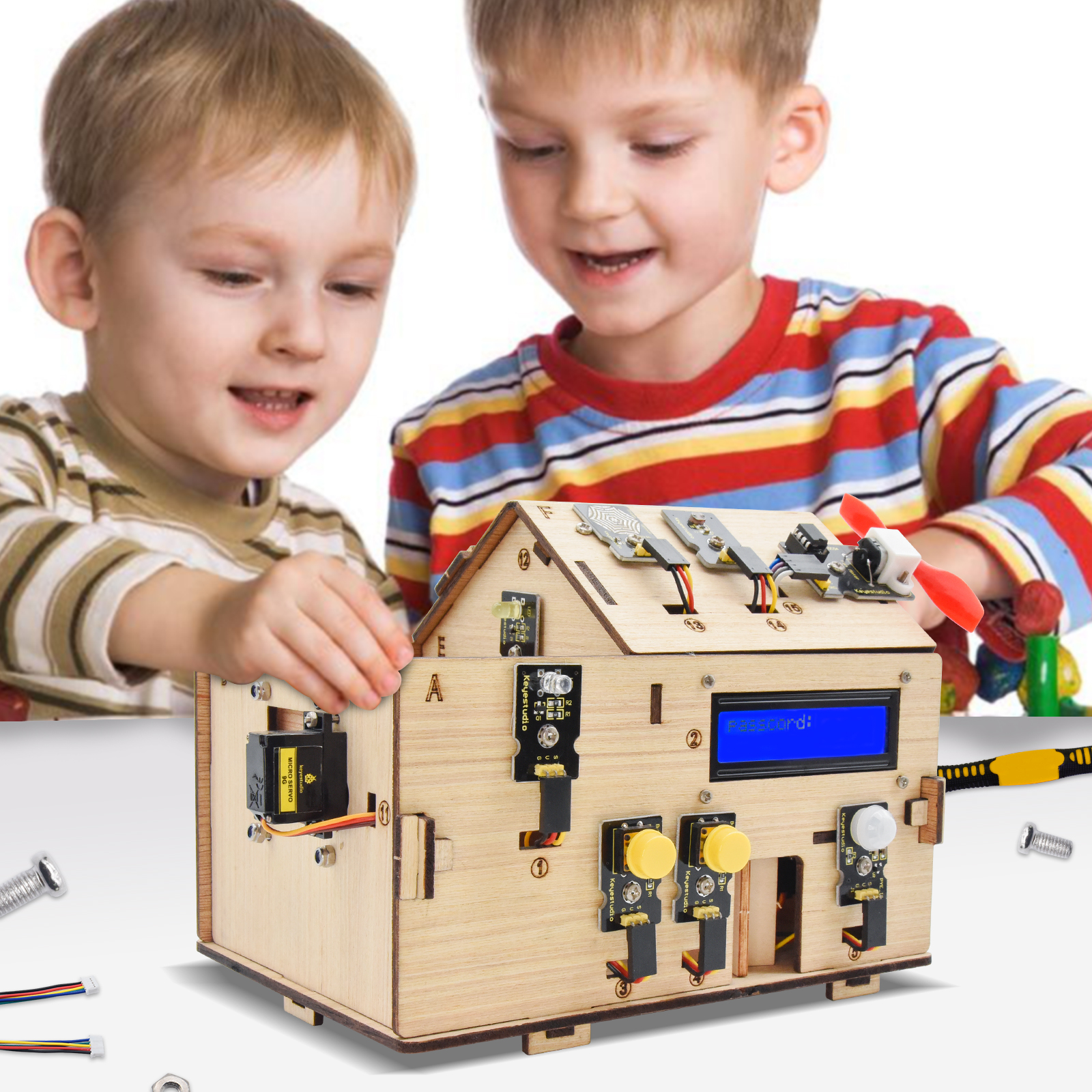 Keyestudio Smart Home Kit For  - Home Automation Diy Kit recensione e prezzo