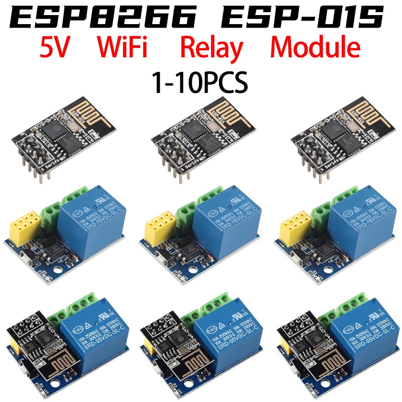 ESP8266 ESP-01 ESP-01S 5V WiFi - Home Automation With Arduino recensione e prezzo