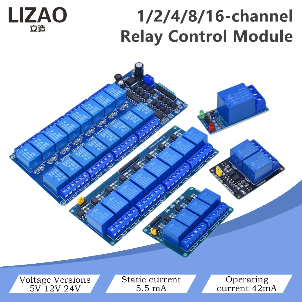5V/12V/24V 1/2/4/8/16 Channel  - Home Automation With Arduino recensione e prezzo