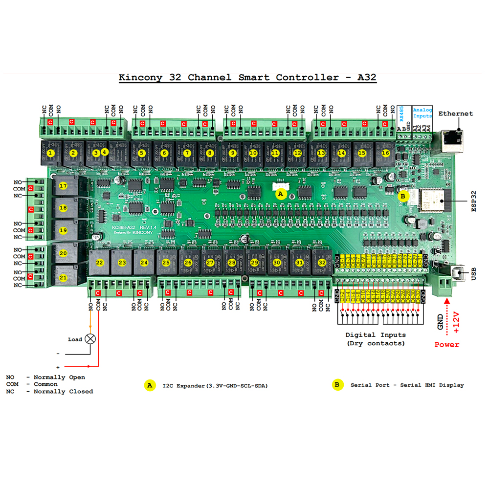KC868-A32 ESP32 Wifi  RS232 US - Home Automation With Arduino recensione e prezzo