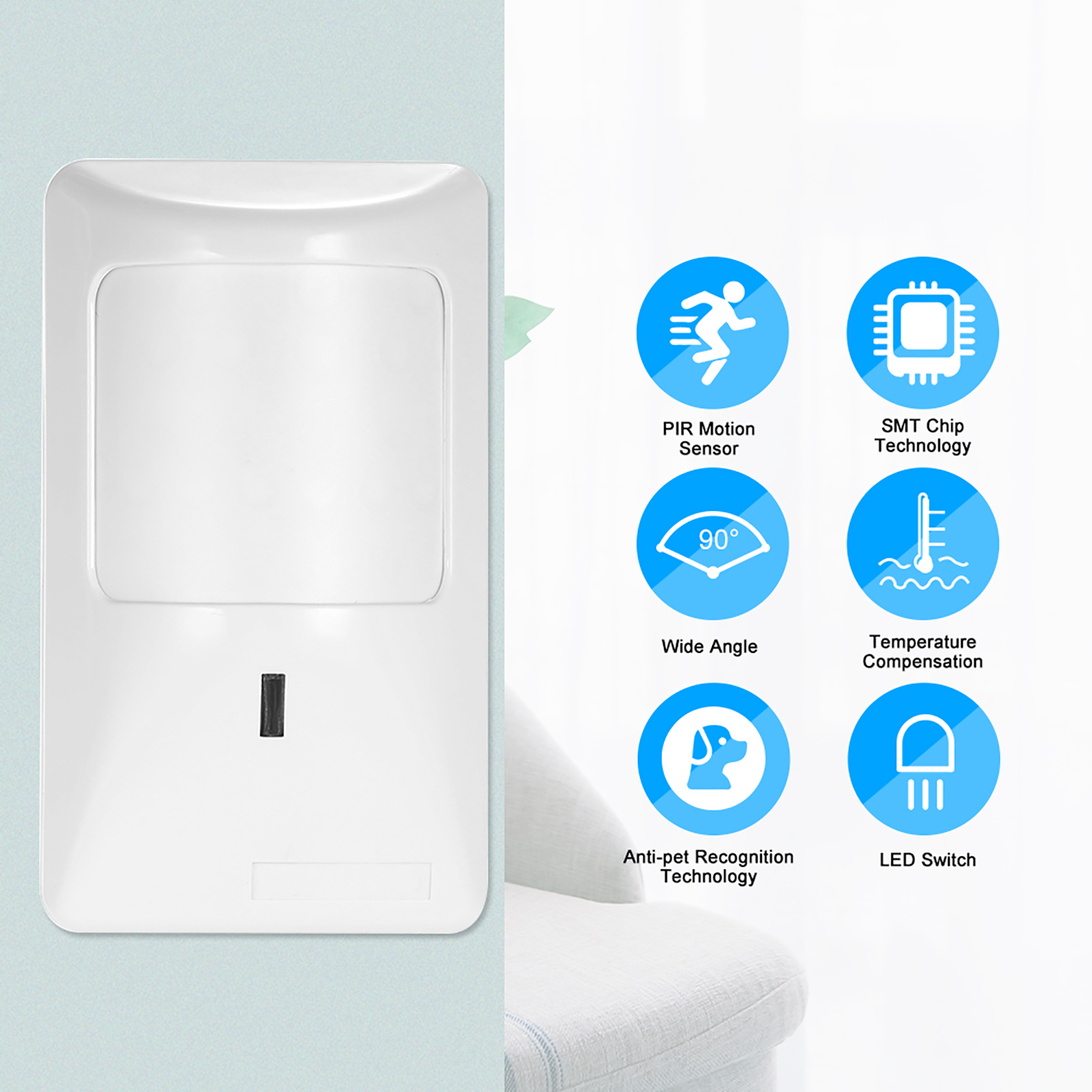 2pcs Sensor Anti-Pet PIR Motio - Motion Sensor Pir Wired recensione e prezzo