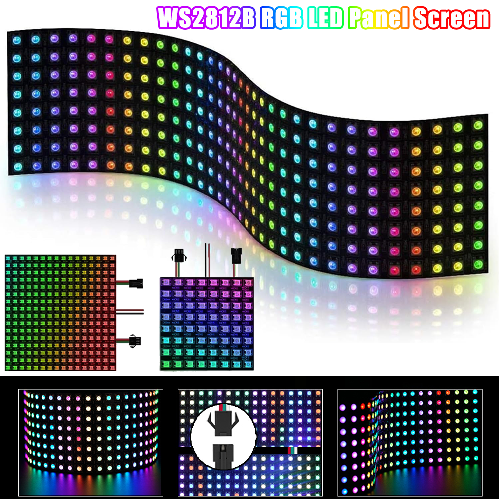 DC5V WS2812B RGB LED Panel Scr - Rgb Led Matrix 8X8 recensione e prezzo