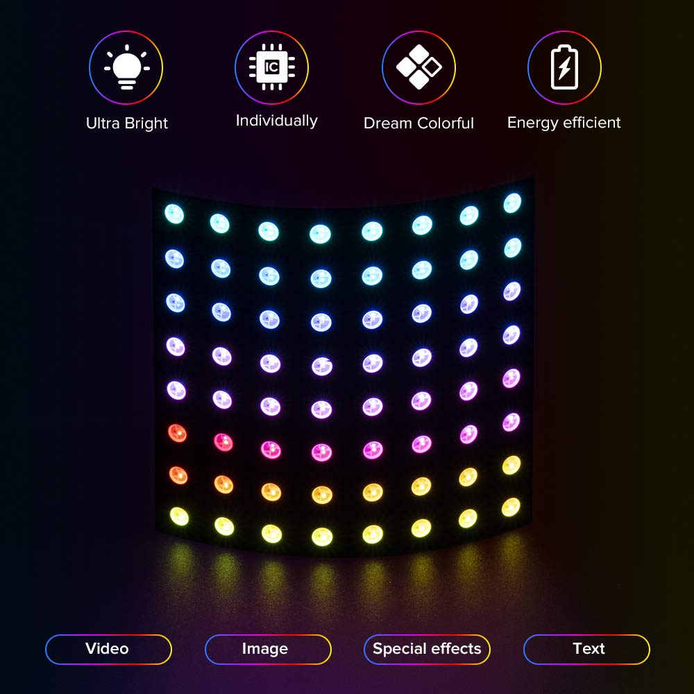 WS2812 LED 5050 RGB 8x8 64 Bit - Rgb Led Matrix 8X8 recensione e prezzo
