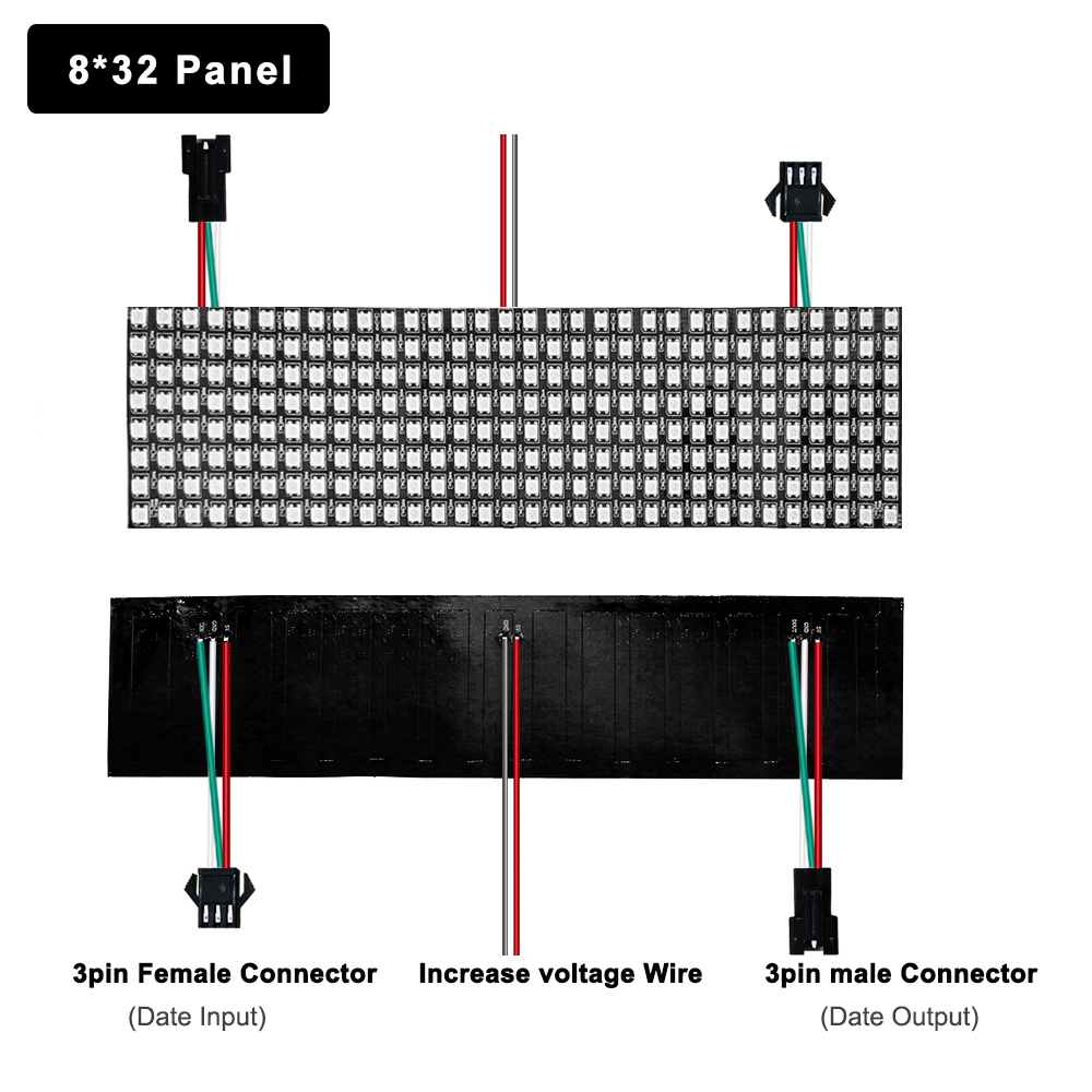 DC5V WS2812B 5050 RGB SMD Flex - Rgb Led Matrix 8X8 recensione e prezzo