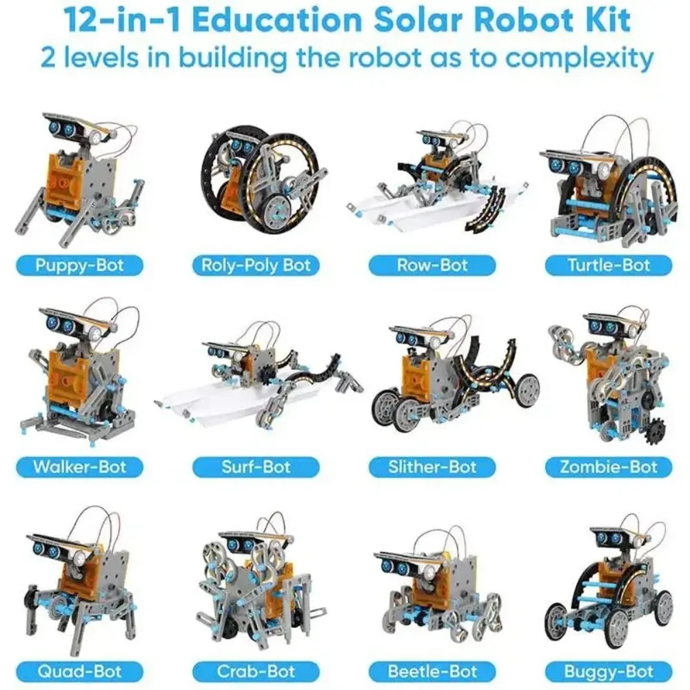 13 in 1 Solar Powered Robot Sc - Diy Automation recensione e prezzo