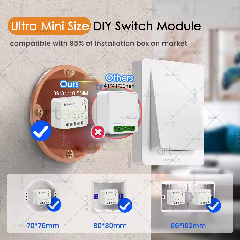 10A Zigbee Mini Smart Switch M - Diy Home Automation Controller recensione e prezzo